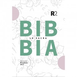 Bibbia Riveduta 2020 (R2) TASCABILE Cartonata Rigida floreale Verde/Rosa
