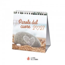 Calendario cristiano da scrivania 2027 - Parole dal cuore