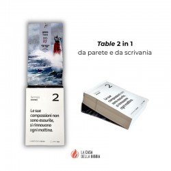 Calendario Table 2 in 1 2027: da parete e da scrivania