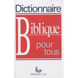 Dictionnaire biblique pour...