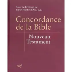 Concordance de la Bible...