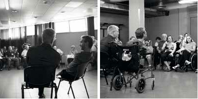 Incontro con pastori e disabili Nick Vujicic