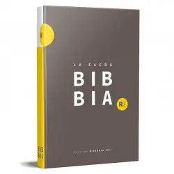 Bibbia Riveduta 2020 (R2) MEDIA Cartonata Grigio/Giallo