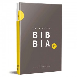 Bibbia Riveduta 2020 (R2) CARATTERI GRANDI Cartonata Grigio/Giallo