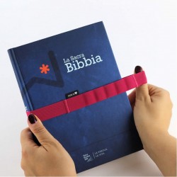 Elastico portapenne per libri e Bibbie - Fuxia