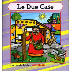 Le due case - puzzle biblico